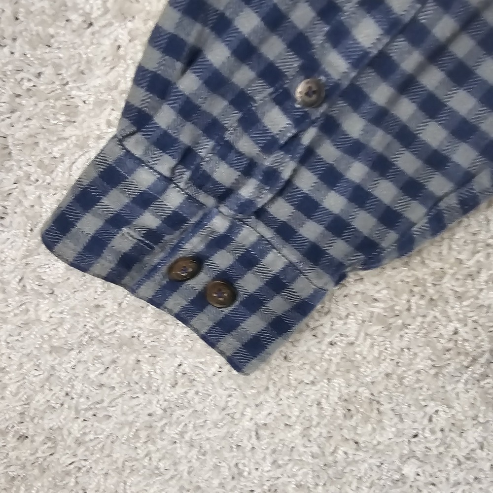 Royal Robbins Check Plaid Shirt Mens Large Long Sleeve Regular Fit 100% Cotton - Picture 6 of 13